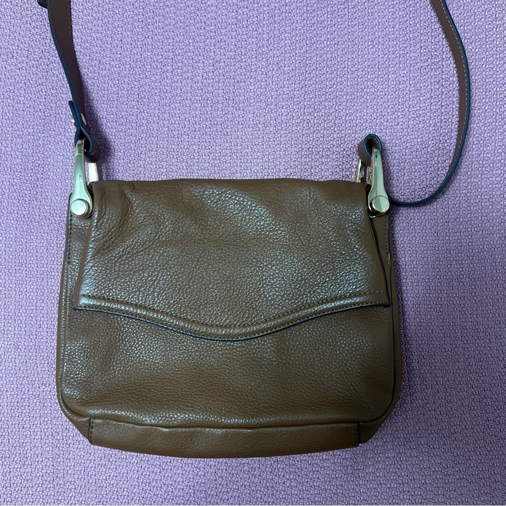 Vince camuto Brown Leather Crossbody Bag - Picture 3 of 11